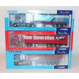 A Corgi Toys Hauliers of Renown 1/50 scale Road Transport diecast group, three boxed as issued