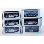 Six various boxed as issued Max Models 1/43 scale Mercedes High Speed race cars to include a 1989