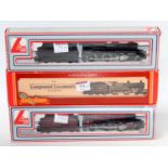 Hornby R175 British Railways black class 4P Compound engine and tender box end flap tape repaired (