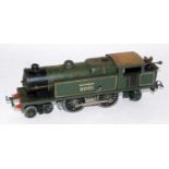 1935-41 Hornby No. 2 special tank loco 4-4-2 green Southern 2091, clockwork, noticeable rust to