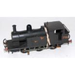 0-6-0 tank loco LMS M20 black, appears home or kit built, outside rail positive/negative current