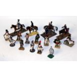 A collection of various Chas Stadden, Elite Figures by GD Phillipson and Lasset soldiers, white