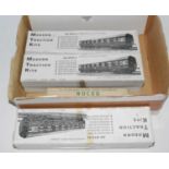 Further selection of rolling stock kits, MTK metal kits Ref. CM20 kitchen car, Ref. CM23 65' 1st