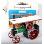 Mamod TE 1a traction engine, which would benefit from cleaning, sold in poor condition outer box and