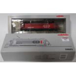 Marklin digital H0 SBB-FFS Serie 460 Bo-Bo electric locomotive red/black livery (M-BM), catalogue