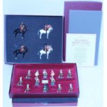 A Britains modern release boxed toy soldier group, two boxed sets to include No. 5188 Seaforth