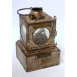 A Welch patent LNER signal lamp inner by Signal Lamp Manufacturing & Railway Supplies unrestored and