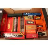 Mixed model railway items including boxed Triang/Hornby R157 BR green class 101 DMU driving motor