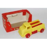 A Triang Lines Brothers No. 271 unbreakable plastic Fix It Truck comprising of yellow and red