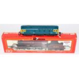 A Rivarossi H0 gauge LMS red 'Royal Scot' engine and tender with instructions (NM-BNM) and sold with