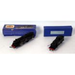 Two Hornby Dublo 3 rail tank locos: EDL17 0-6-2 BR69567, almost no marks (E) box lid only; with