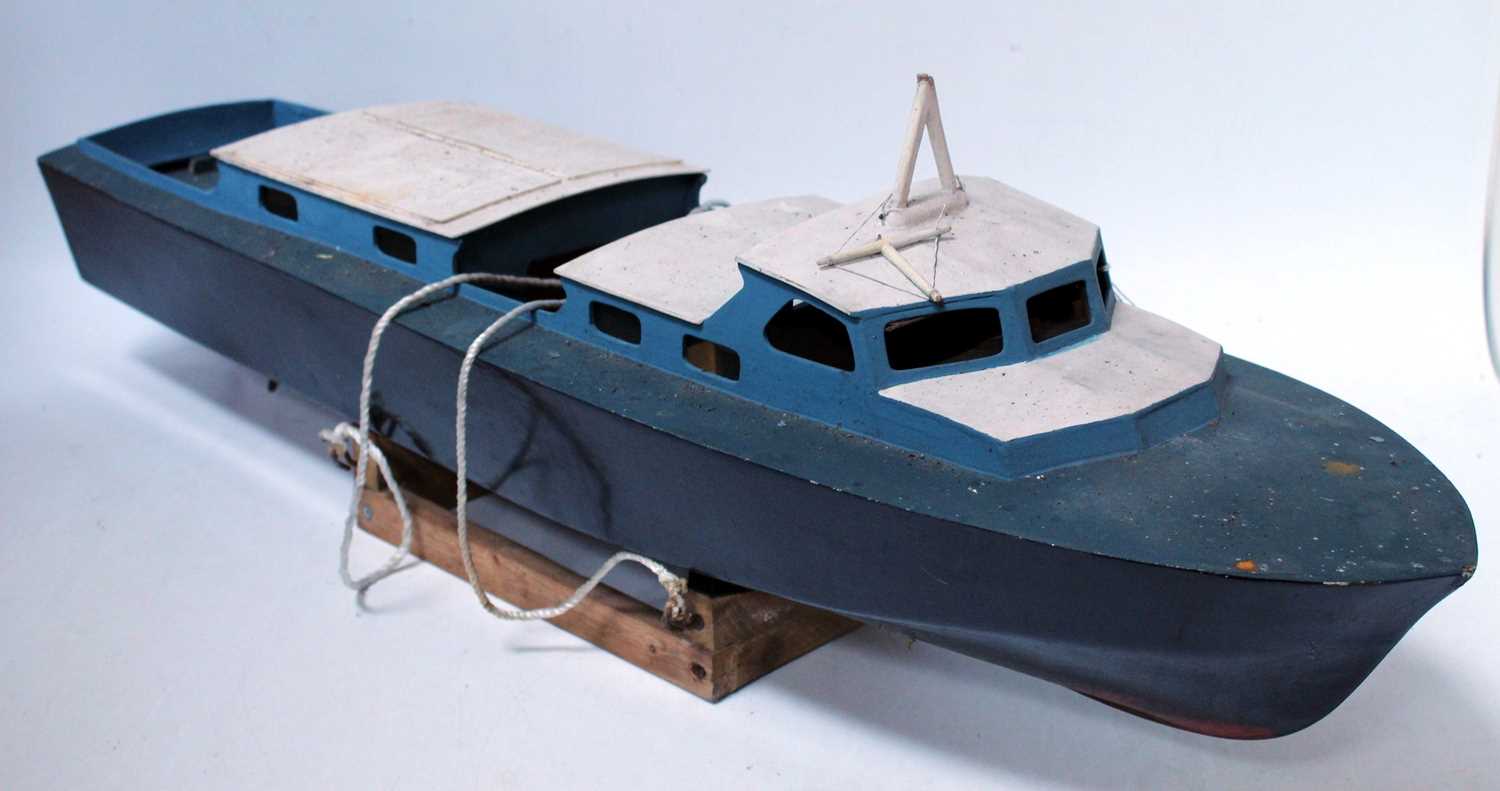 A wooden kit built model, part complete, RAF crash tender, length 90cm (requires completion) - Image 2 of 2