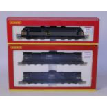 Hornby R2477A Transrail class 56 diesel locomotive (NM-BNM) and R2336 Mainline livery class 58