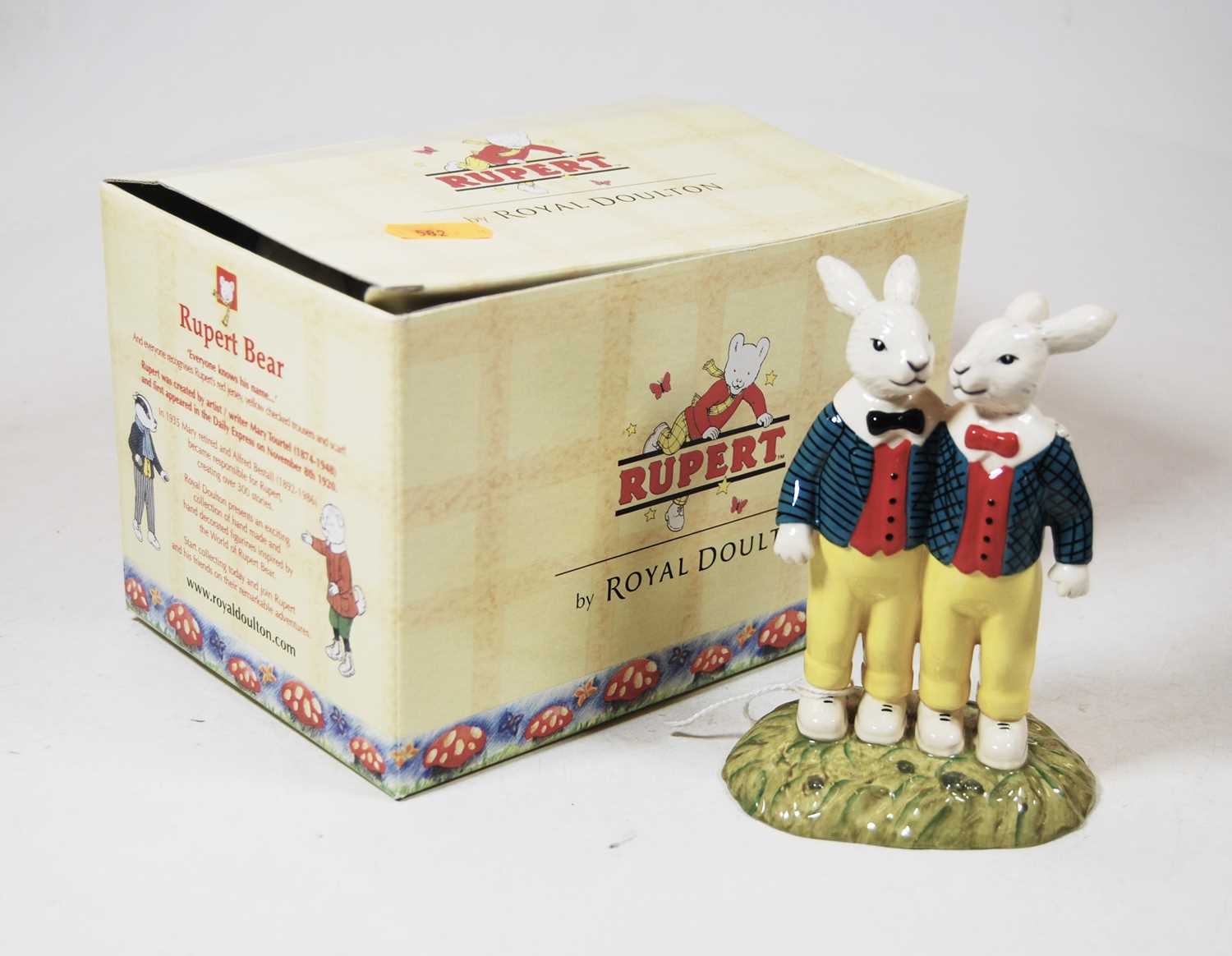 A Royal Doulton figure 'We meant to put them back', RB16, boxed; together with a Royal Doulton - Image 2 of 7