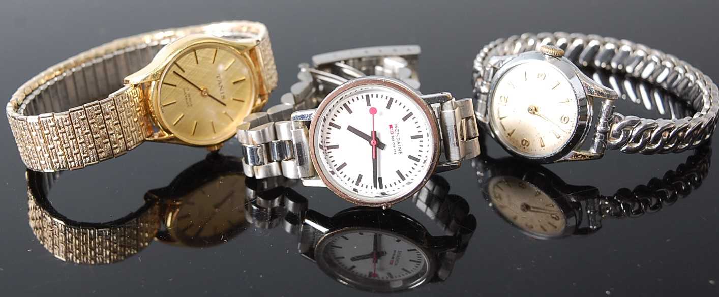 Assorted lady's fashion watches, to include Accurist, Mondaine Tanis, Olma etc (5)