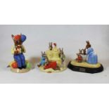 A collection of three Royal Doulton Bunnykins figures, comprising Party Time Bunnykins, D7160,