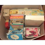 One box containing a quantity of mixed children's toys and accessories to include Chad Valley