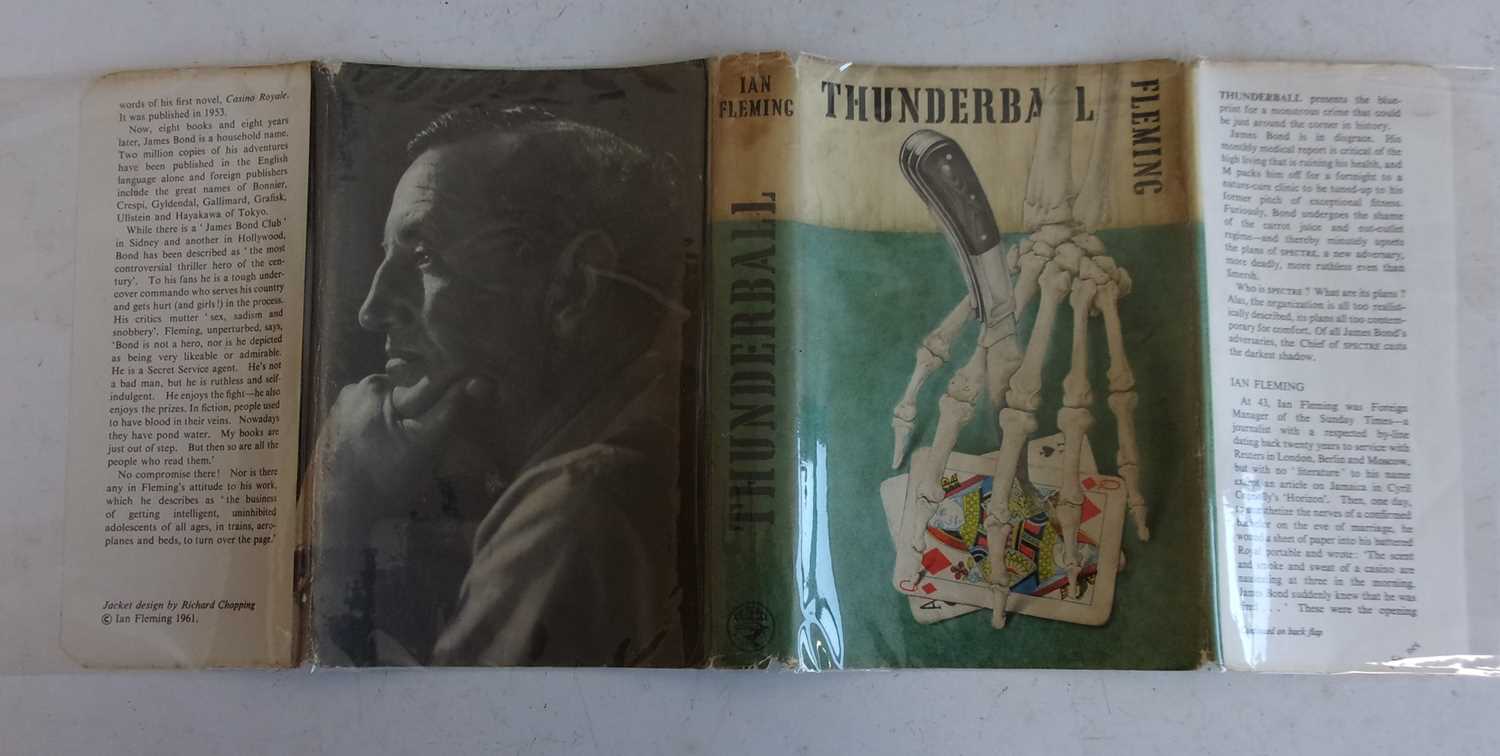 FLEMING, Ian. Thunderball. Jonathan Cape, London, 1961 1st ed. In original publisher’s cloth, with - Image 2 of 9