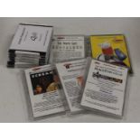 A large collection of assorted CDs mainly being radio editorial and audio press kits for film