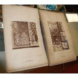 A French folio of Industrial photographs showing textiles/lace, RT Mounteney, Photo Litho and