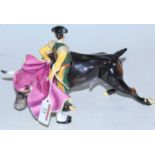 A Royal Doulton Classics figure 'Matador & Bull' HN4566, No. 67, boxed with certificateCondition