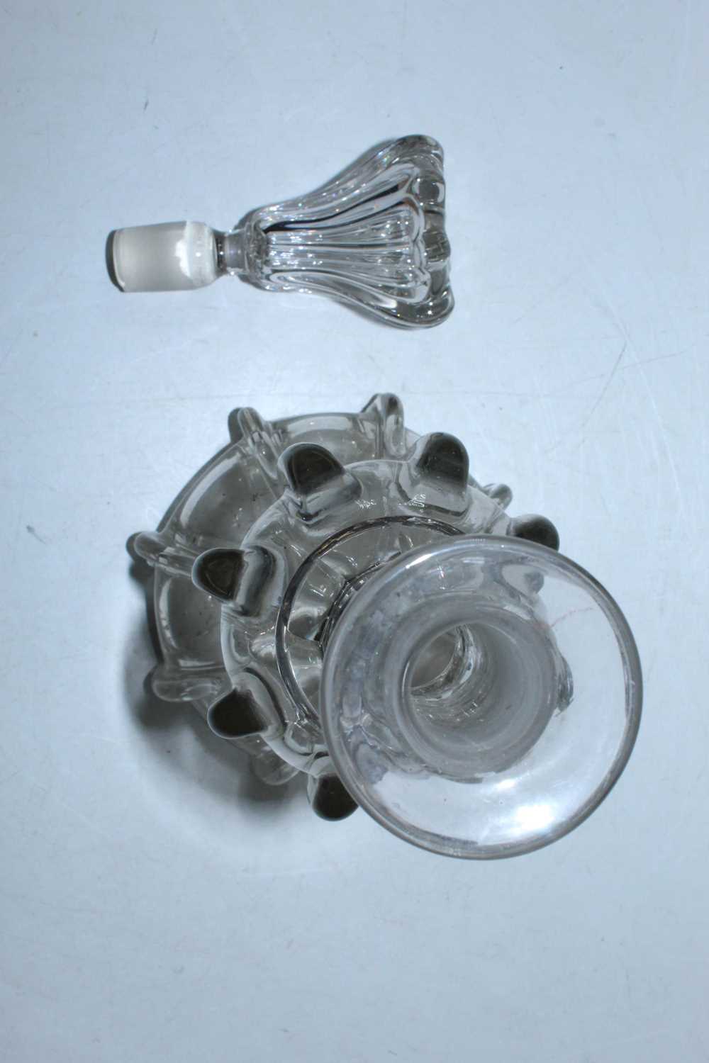 A collection of glassware to include Regency style decanter with mushroom stopper, large glass - Image 2 of 3