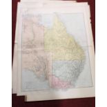 Assorted loose maps of Australia, comprising several sheets to include the regions and islands,