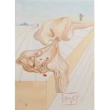 After Salvador Dali (1904-1989) - Divine Comedy Series 1984, colour woodblock print, facsimile