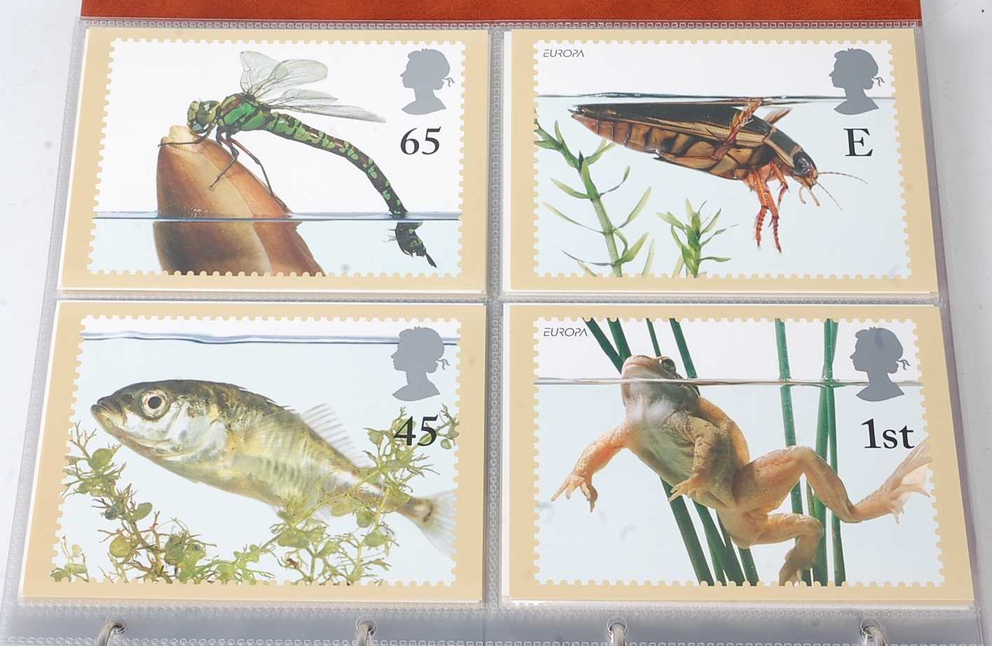 A large collection of Royal Mail Postcards, contained in eight albums dating from the late 1970' - Image 8 of 14