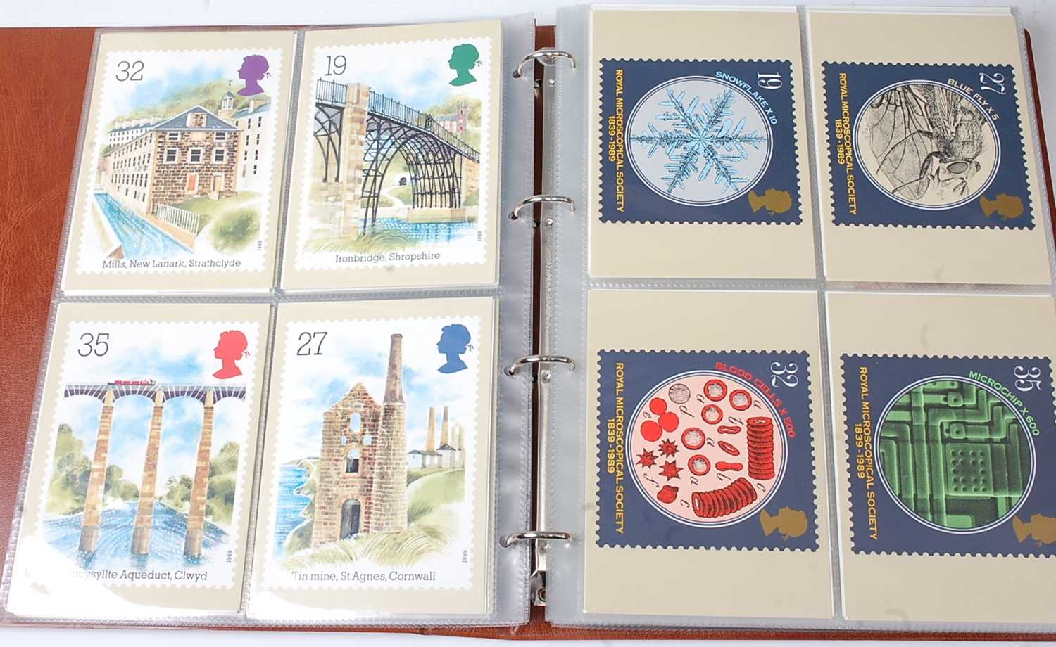 A large collection of Royal Mail Postcards, contained in eight albums dating from the late 1970' - Image 13 of 14