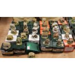 A collection of 30 boxed Lilliput Lane cottage ornaments, to include St Fagen's Cottage, Peasant's