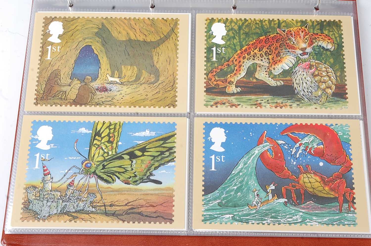 A large collection of Royal Mail Postcards, contained in eight albums dating from the late 1970' - Image 10 of 14