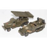 A Hart Smith Models 1/48 scale white metal military vehicle group to include a Studebaker US6 rocket