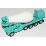 A Mark Savage 1/50 sale resin factory kit built model of a cement mixer lorry finished in green