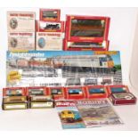 A Hornby Railways and similar 00 gauge boxed locomotive rolling stock accessory group to include a