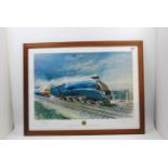 Framed and Glazed landscape print of Mallard on Stoke Bank to commemorate the 50th anniversary of