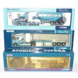 Three various boxed Corgi Hauliers of Renown 1/50 scale road transport diecasts, all housed in