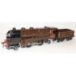 Hornby 1934-36 E320 20V AC Riviera Blue Train Loco and tender, Nord No.31801 on lined cab, black