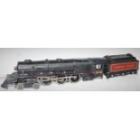 Hornby Dublo EDL2 Canadian Pacific 4-6-2 Locomotive and tender, "1215" straight over head light,