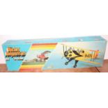 Svenson 1/4 scale balsa wood kit for a Bucker Jungmeister model aircraft, as issued in the