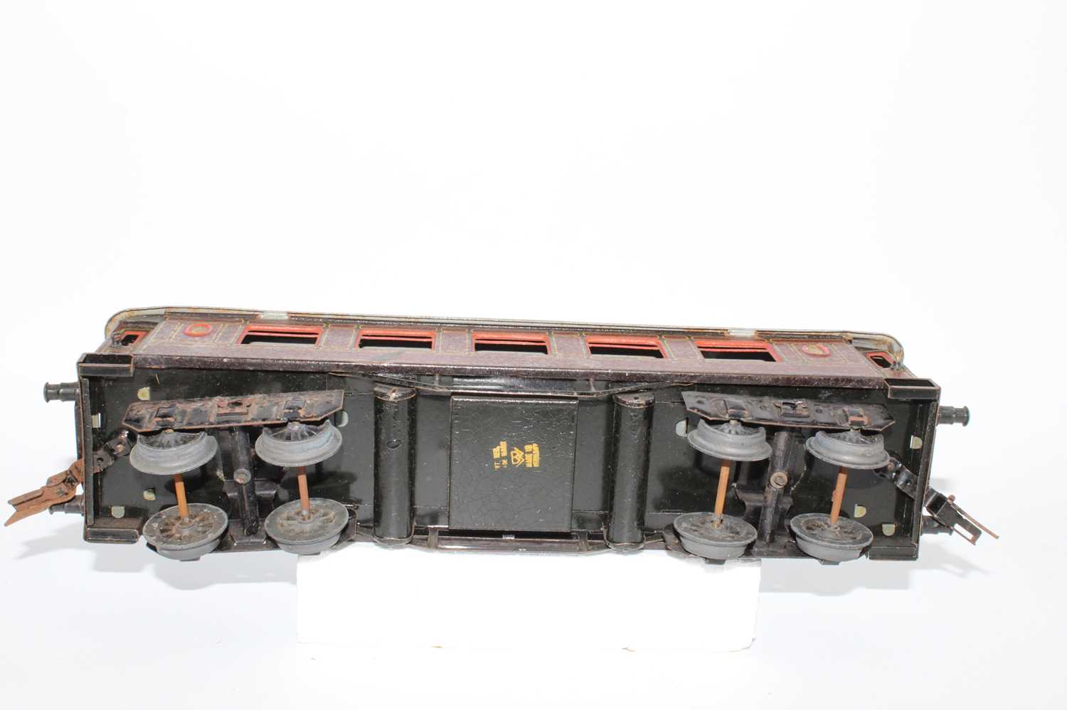 Bing Train, Royal Scot Train Set, clockwork comprising 4-6-0 Royal Scot No.6508 Loco and 6 wheeled - Image 7 of 15
