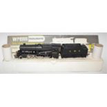 W222540 Wrenn loco & tender 8F 2-8-0 LMS black 8042, numbers & letters thin. (M-BVG) Dublo couplings