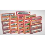 43 various boxed Hornby and Hornby Toplink 00 scale coaches and passenger rolling stock, mixed