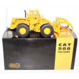 A Classic Construction Models (CCM) 1/48 scale precision diecast model of a Caterpillar 988 log