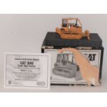 A Classic Construction Models (CCM) 1/48 scale all brass model of a Caterpillar D4G track type