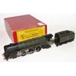 Trix loco & tender 4-6-2 ‘Britannia’ BR 70000 green, 3-rail (VG-BG) without fitments