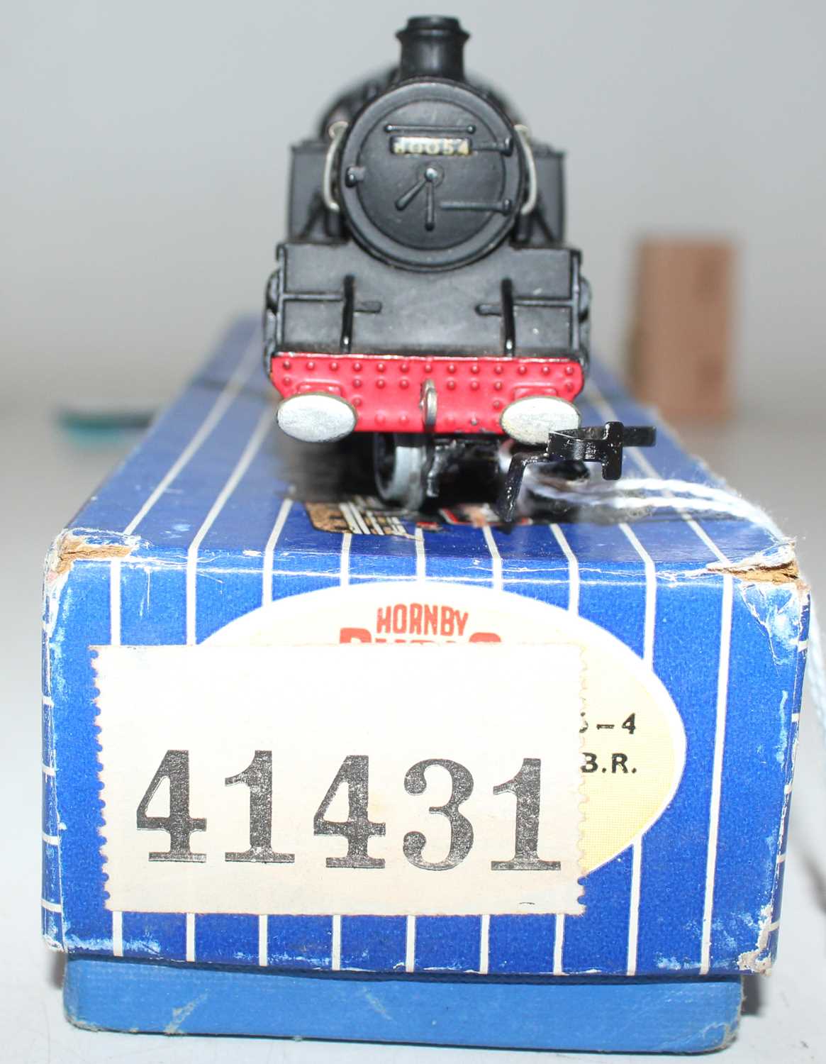 Hornby Dublo EDL18 2-6-4 standard 4 tank locomotive, BR 80054 (VG), repair box, picture style No. - Image 3 of 3