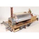 A very well engineered Reeves Castings 5 inch gauge model of a Gemma 0-4-0 Tank Locomotive, built to