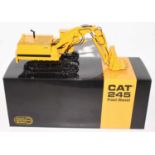 A Classic Construction Models (CCM) 1/48 scale precision diecast model of a Caterpillar 245 front