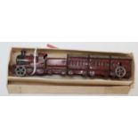 Early 20th Century Tinplate Penny-Toy train, LMS, play worn in fair condition for its age (F-G)